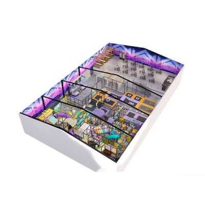 Complete indoor playground designed Cosmic Play
