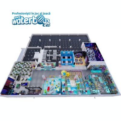 Complete Indoor Playground Arrangement Fun City
