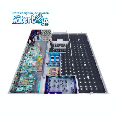 Complete Indoor Playground Arrangement Fun City