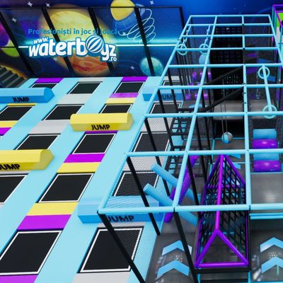 Complete interior playground arrangement Planets