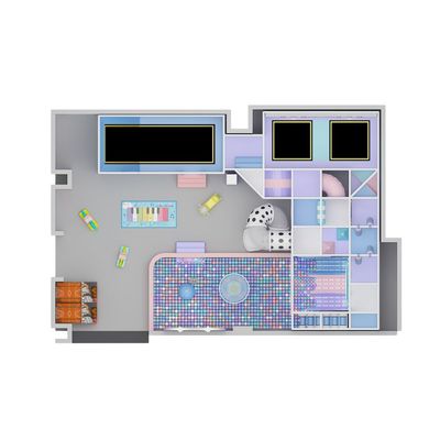 Complete interior playground arrangement Playland