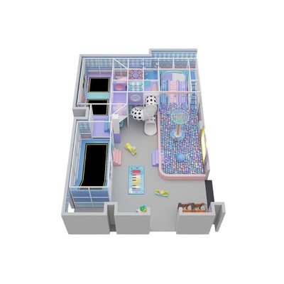 Complete interior playground arrangement Playland