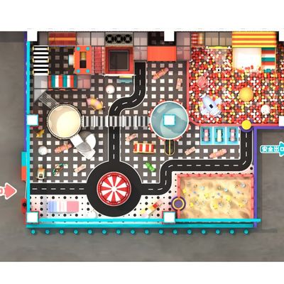 Complete indoor playground designed Funlandia