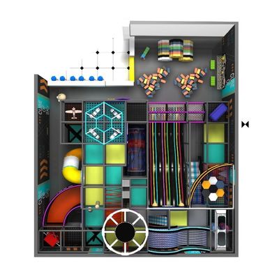 Complete indoor playground arrangement Future Space