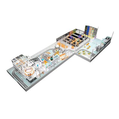 Amenajare completa loc de joaca de interior la cheie Galactic Play Zone, 3-12 ani