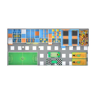 Complete interior playground arrangement Galaxy Arena