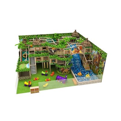 Complete indoor playground desgined Jungle Hideout