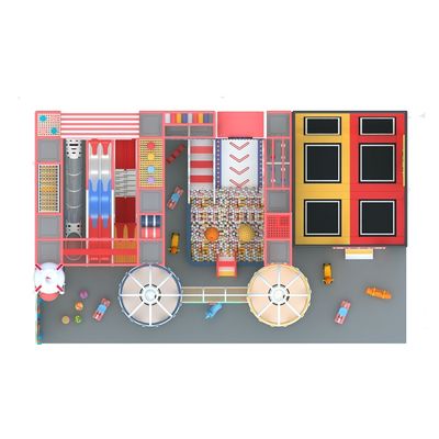 Complete indoor playground arrangement Play Kingdom 150 m2