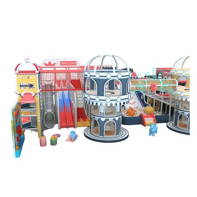 Complete indoor playground arrangement Play Kingdom 150 m2