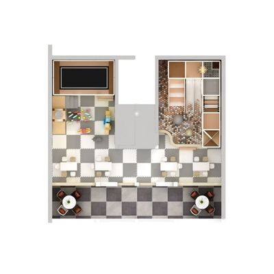 Amenajare completa loc de joaca de interior la cheie Playland 2, 3-12 ani