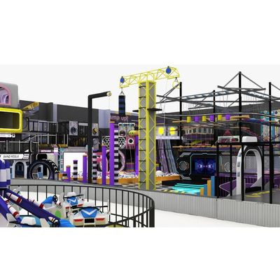 Complete interior playground arrangement Purple Spaceship