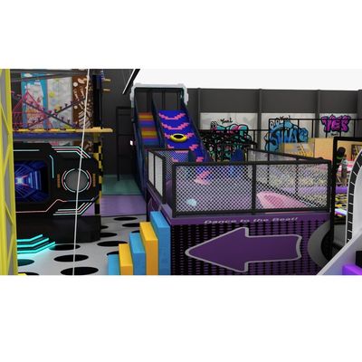 Complete interior playground arrangement Purple Spaceship