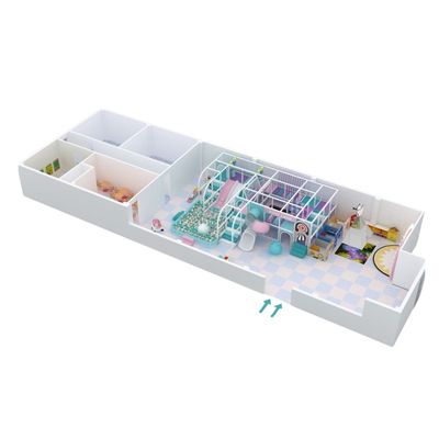 Complete indoor playground arrangement Simplicity 188 mp
