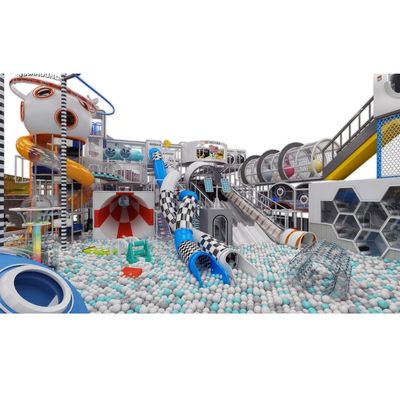 Complete indoor playground arrangement Space City