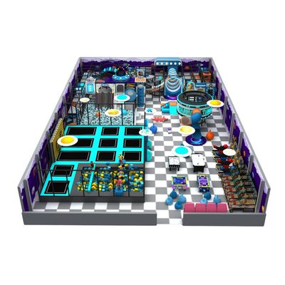 Complete indoor playground arrangement Space Craze