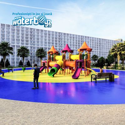 Complete Outdoor Playground Arrangement Harmony