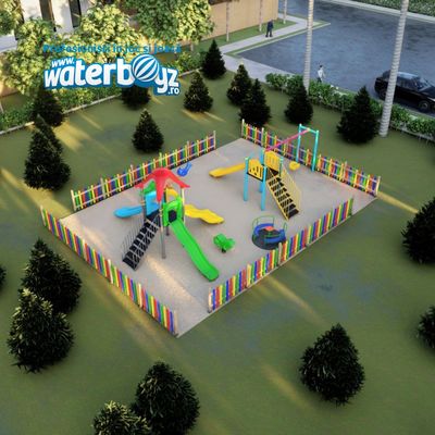 Complete Outdoor Playground Arrangement Joy