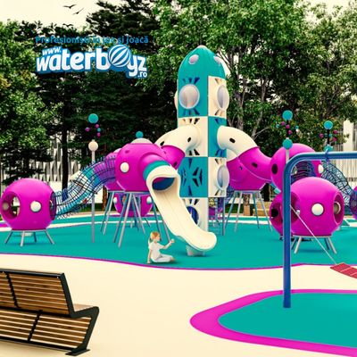 Complete Outdoor Playground Arrangement Space