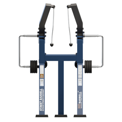 Outdoor equipment rope pull down