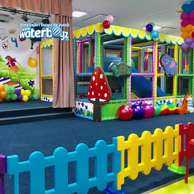 Gardut din plastic pentru copii Small, 680x4.5x55 cm, colorat, 3-12 ani