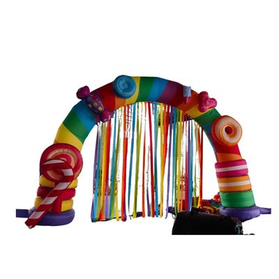 Arcada gonflabila Candy intrare parc