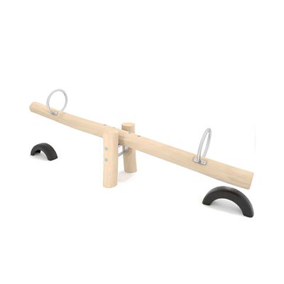 Robinia Wooden Double Seesaw Parc 1