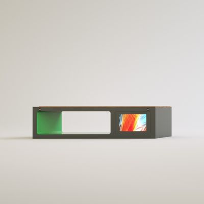Smart wooden bench
