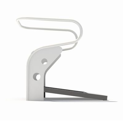 Bandă de alergare pentru fitness de exterior, metal, 130x74x140 cm
