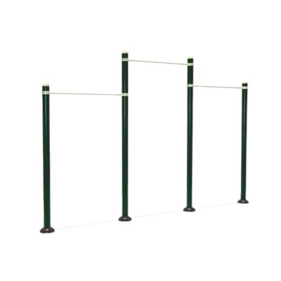 Triple bar for pull-ups