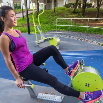 Eco-Energy Fitness Recumbent Bike