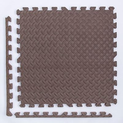 EVA Puzzle Mat Brown & Cream