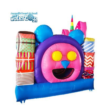 Bouncer gonflabil profesional Unicornul Vesel
