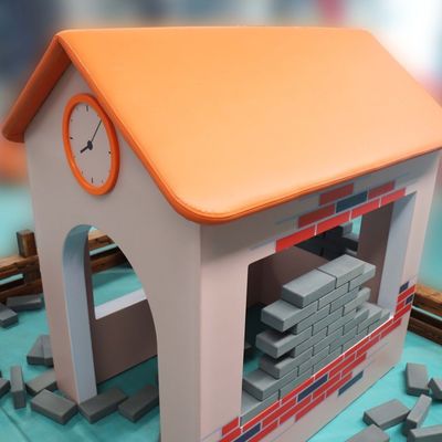 Loc de joaca de interior pentru copii, interactiv, Scoala de arhitectura, 3-12 ani