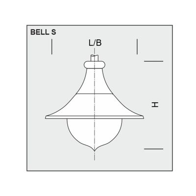 Stalp pentru iluminat stradal Mily Bell