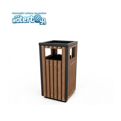Urban Waste Bin model 4