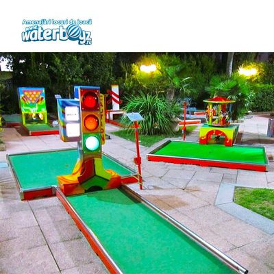 Amenajare teren minigolf 18 holes