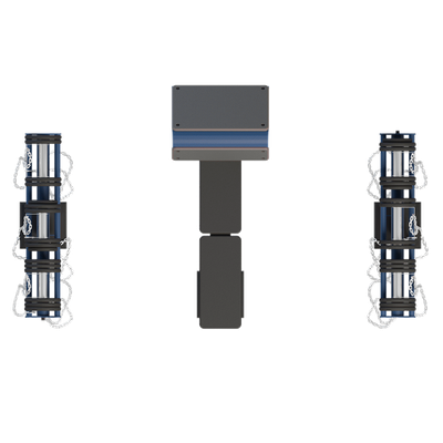 Dumbbell set with support and bench Heavy