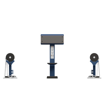 Dumbbell set with support and bench Heavy