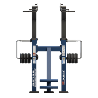 Outdoor lat pull equipment