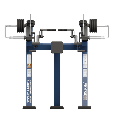 Outdoor fitness equipment for overhead triceps
