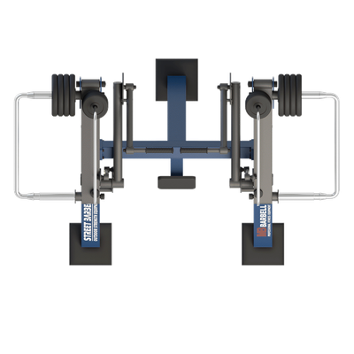 Outdoor fitness equipment for overhead triceps