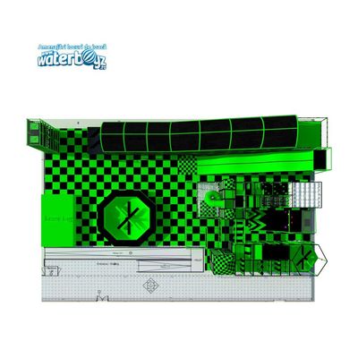 Green Ninja Course and Tubing Indoor Playground