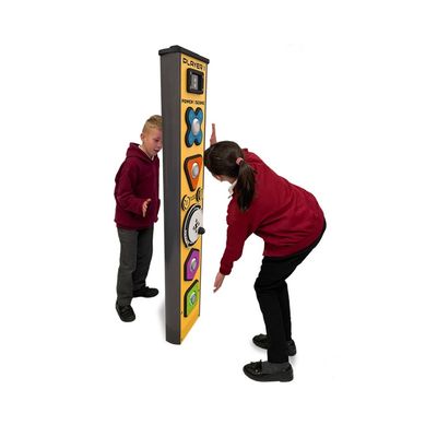 Joc interactiv de reactie pentru copii Totem multiplayer, +2 ani, 160x33.2x160 cm, galben