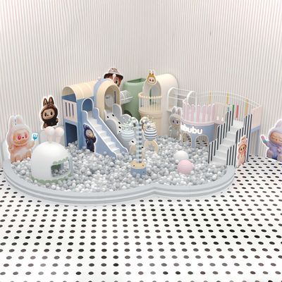 Complete indoor playground Labubu
