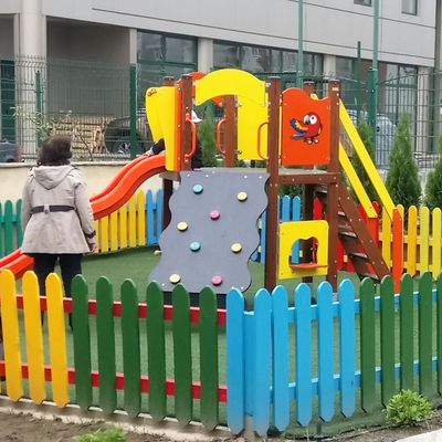 Loc de joaca pentru copii Happy Animals, exterior, 3-12 ani, 399x256x212 cm