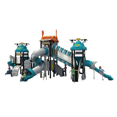 Complex de joaca pentru copii de metal Auto World 7, exterior, 3-15 ani, 1310x670x550 cm