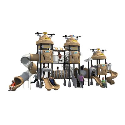 Complex de joaca pentru copii de metal Auto World 10, exterior, 3-15 ani, 1170x410x520 cm