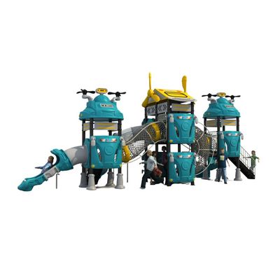 Complex de joaca pentru copii de metal Auto World 6, exterior, 3-15 ani, 1120x520x450 cm