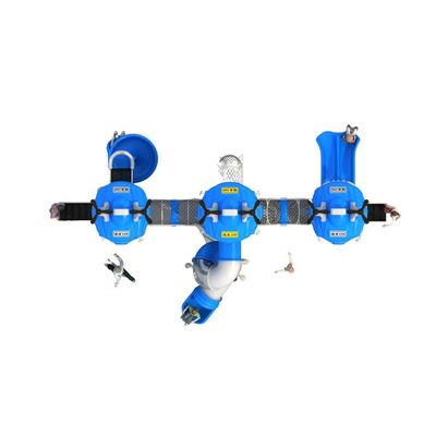 Complex de joaca pentru copii de metal Auto World 9, exterior, 3-15 ani, 950x550x500 cm
