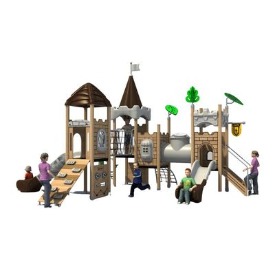 Complex de joaca pentru copii de metal Caesar Castle 10, exterior, 3-15 ani, 700x560x460 cm
